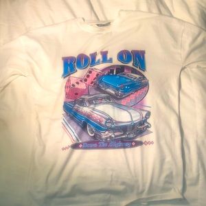 Retro Graphic Tee (ROLL ON)